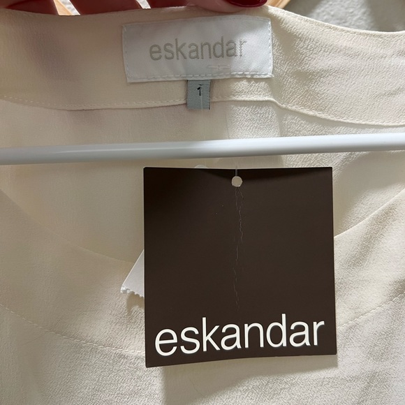 Eskandar Silk Sleeveless Top NWT - Picture 5 of 5